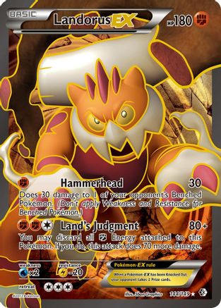 Landorus EX (144 Full Art) 144/149 - Holofoil