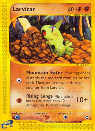 Larvitar 89/147 - Reverse Holofoil