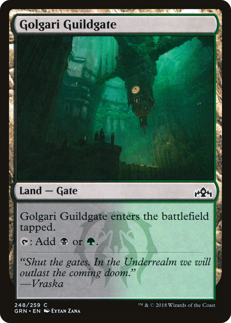 Golgari Guildgate (GRN-248) -  Foil