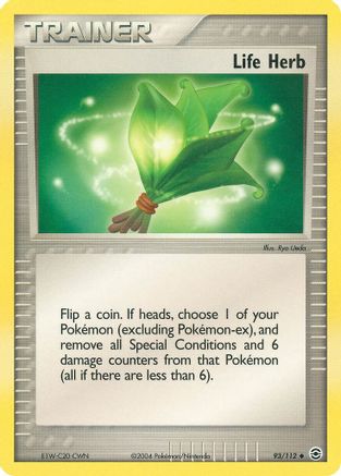 Life Herb 93/112 - Reverse Holofoil