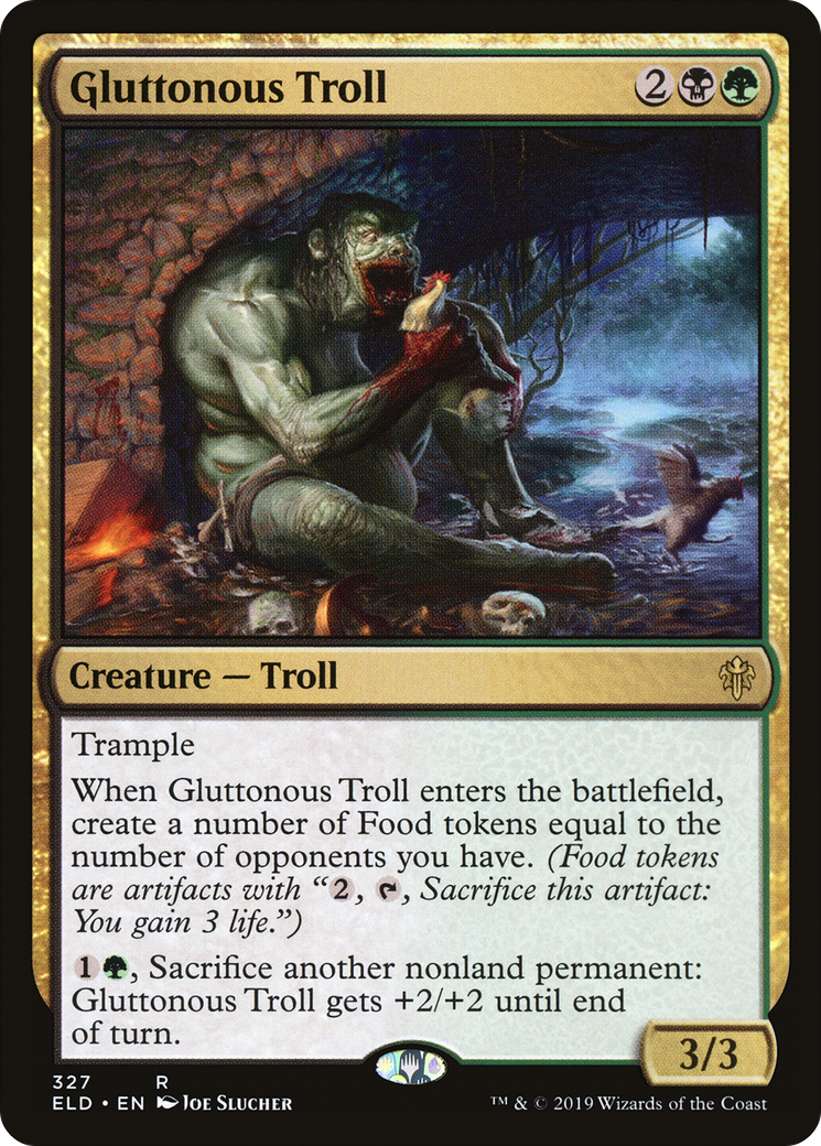 Gluttonous Troll (ELD-327) -