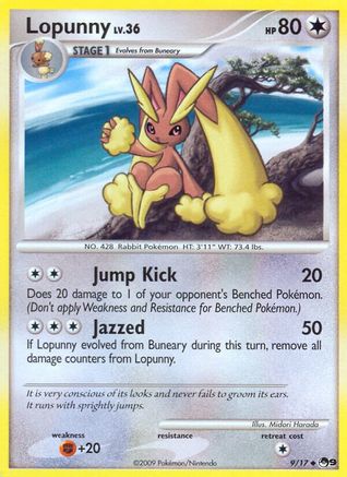 Lopunny 9/17 - Holofoil