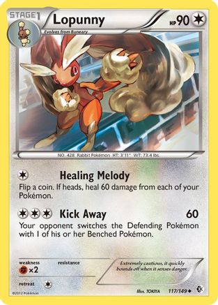 Lopunny 117/149 - Reverse Holofoil