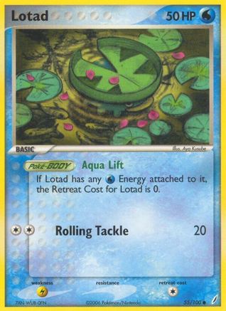 Lotad 55/100 - Reverse Holofoil