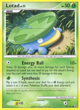 Lotad 81/127 - Reverse Holofoil