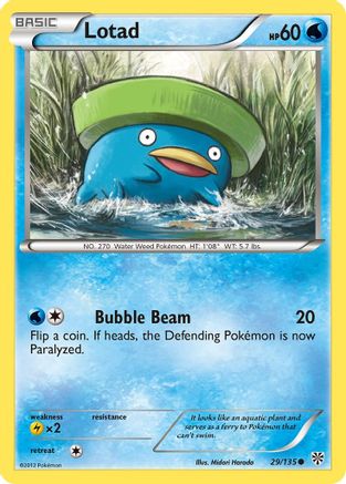 Lotad 29/135 - Reverse Holofoil