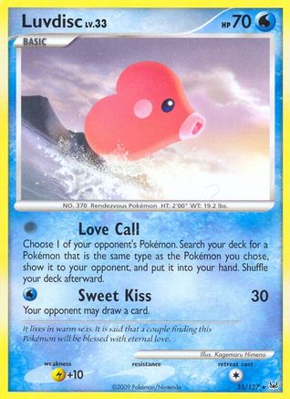 Luvdisc 35/127 - Reverse Holofoil