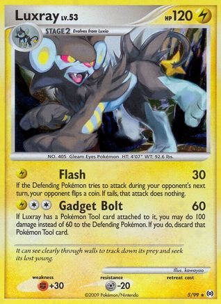 Luxray 5/99 - Holofoil