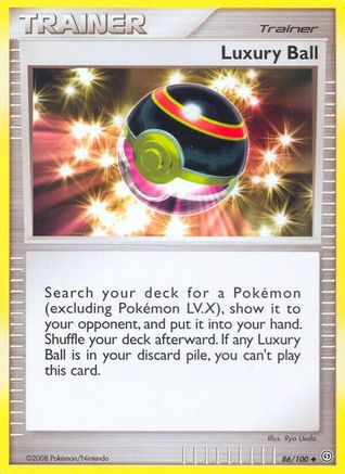 Luxury Ball 86/100 - Reverse Holofoil