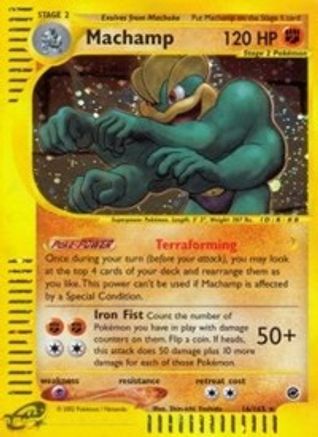 Machamp (16) 16/165 - Reverse Holofoil