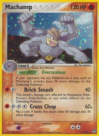 Machamp 11/108 - Reverse Holofoil