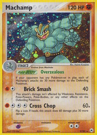 Machamp 9/101 - Reverse Holofoil