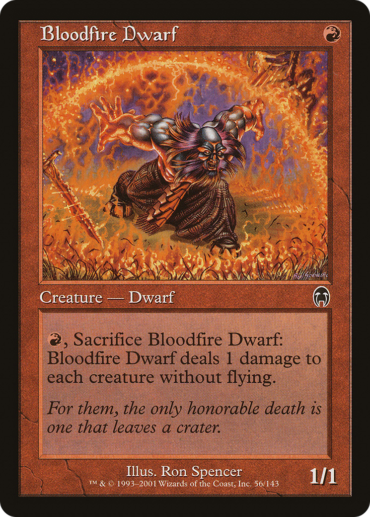 Bloodfire Dwarf (APC-056) -