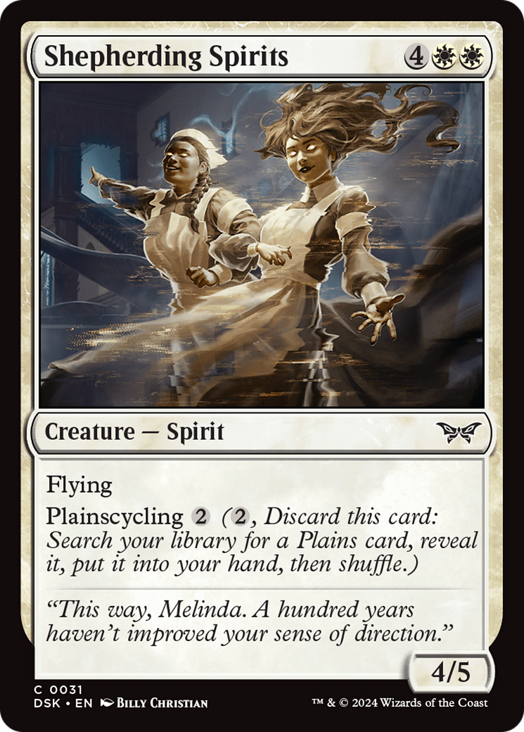 Shepherding Spirits (DSK-031) -  Foil