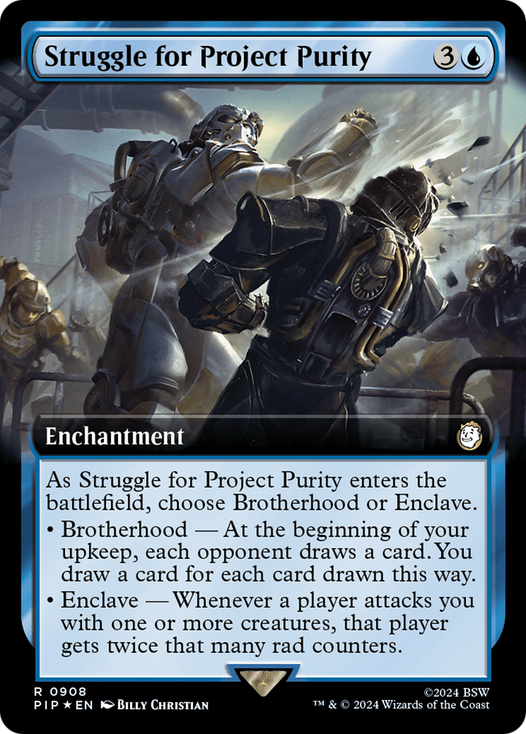 Struggle for Project Purity (PIP-908) - : (Extended Art) Foil