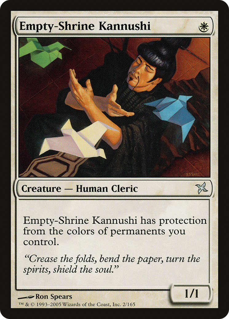 Empty-Shrine Kannushi (BOK-002) -  Foil