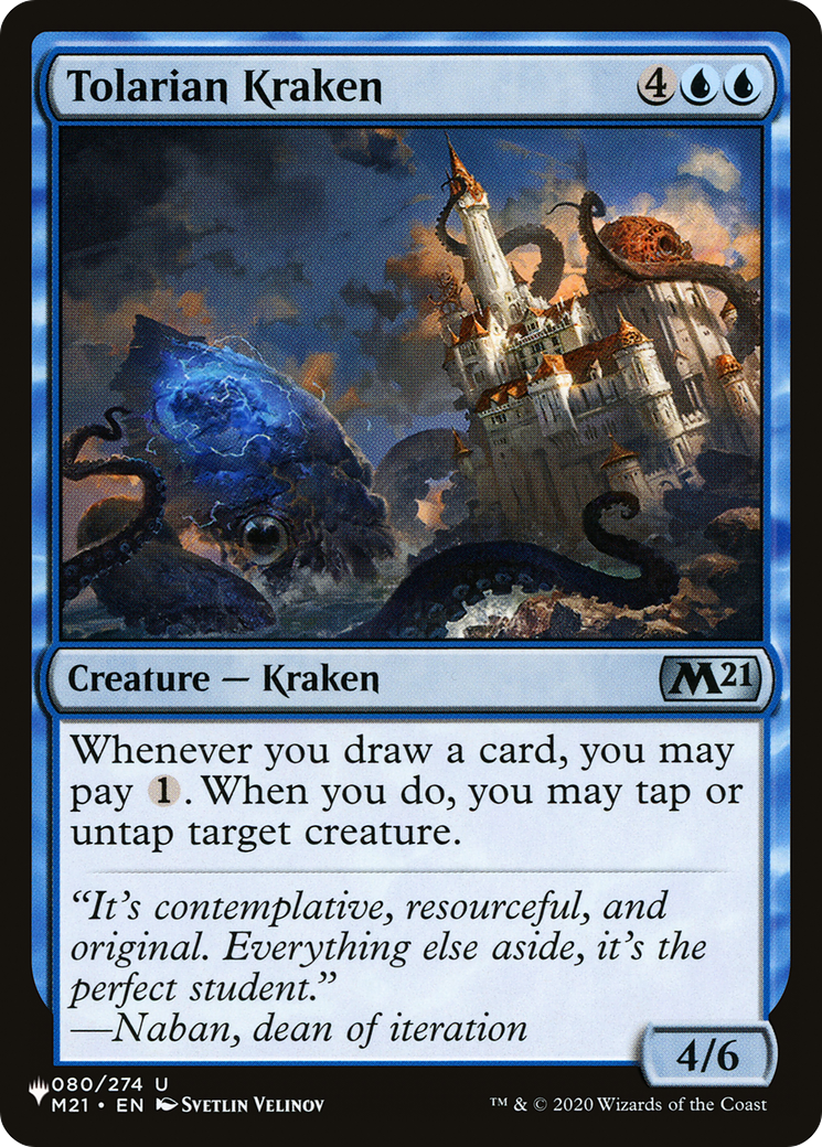 Tolarian Kraken (LIST-M21-80) -