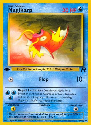 Magikarp 47/82 - 1st Edition