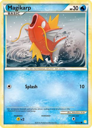 Magikarp 72/123 - Reverse Holofoil