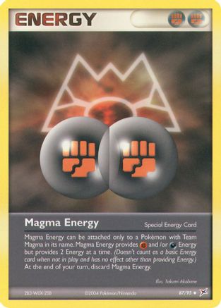 Magma Energy 87/95 - Reverse Holofoil