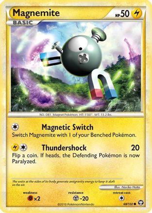 Magnemite 68/102 - Reverse Holofoil