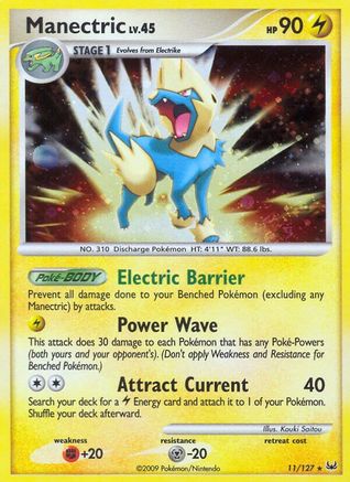 Manectric 11/127 - Holofoil