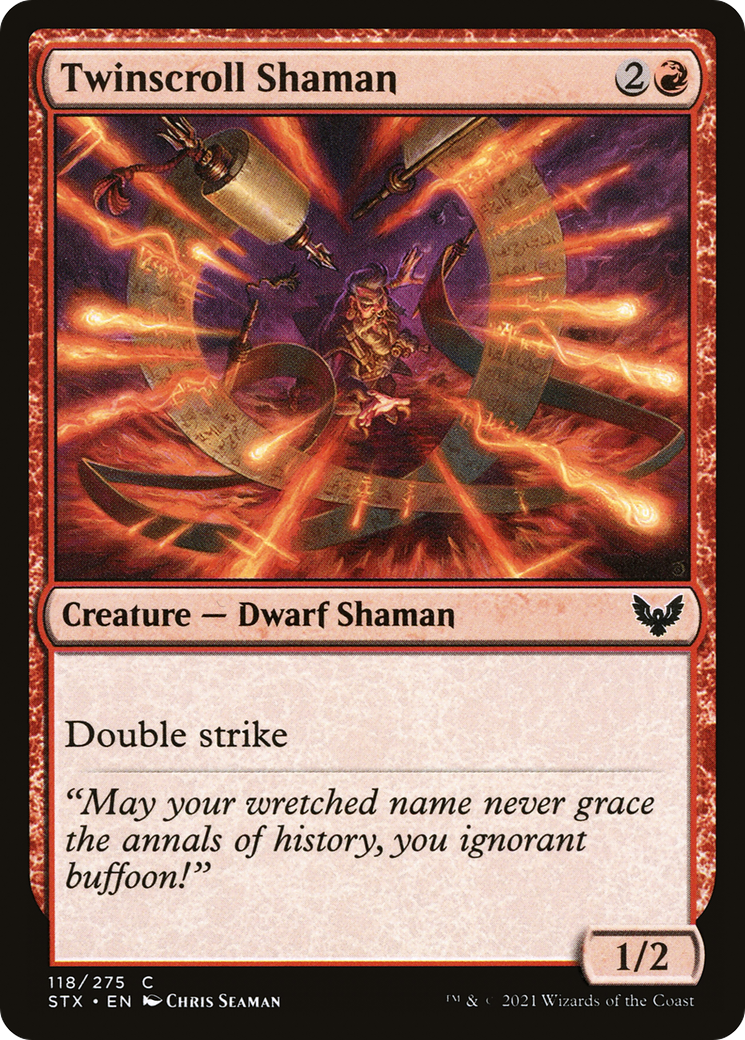 Twinscroll Shaman (STX-118) -  Foil