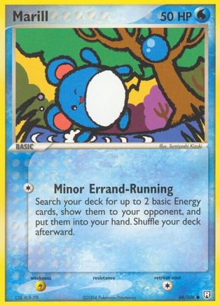 Marill 68/109 - Reverse Holofoil