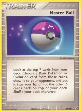 Master Ball 88/107 -