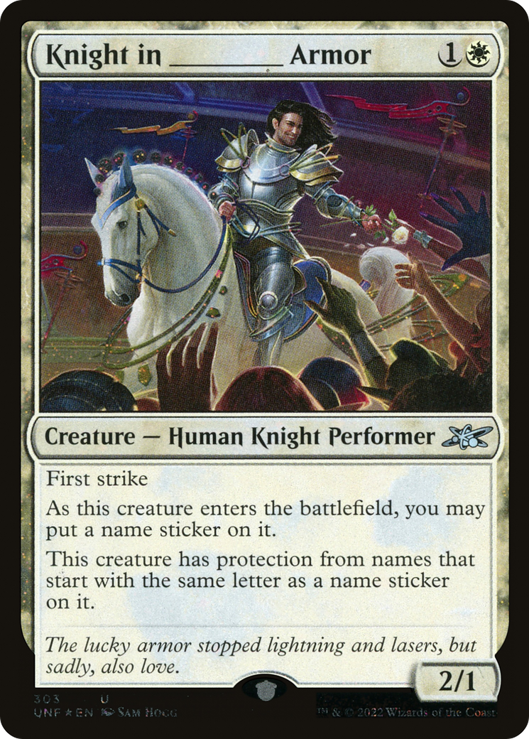 Knight in _____ Armor (UNF-303) -  Foil