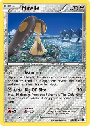 Mawile 80/116 - Reverse Holofoil