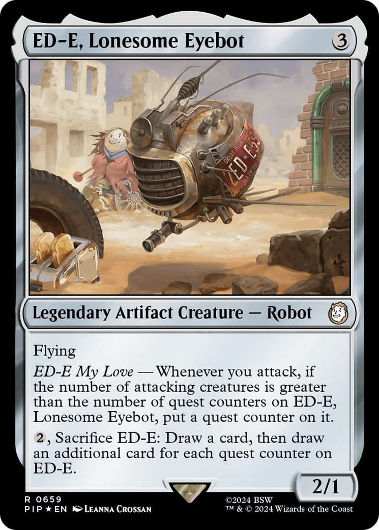 ED-E, Lonesome Eyebot (PIP-659) -  Foil