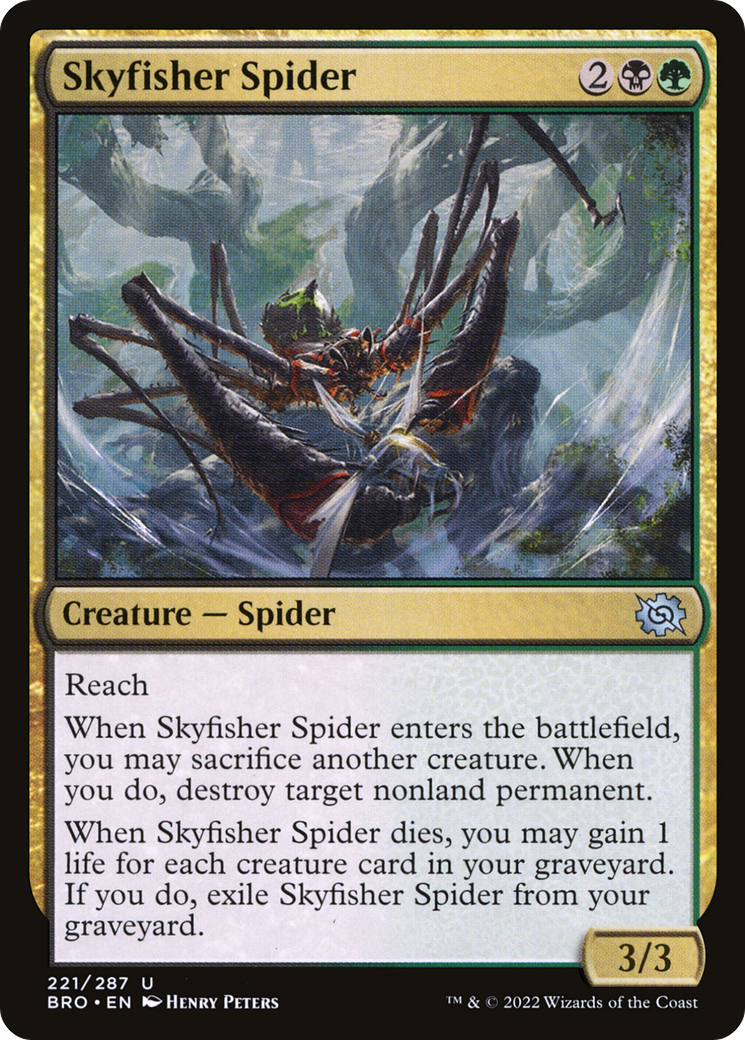 Skyfisher Spider (BRO-221) -  Foil