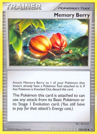 Memory Berry 110/127 - Reverse Holofoil