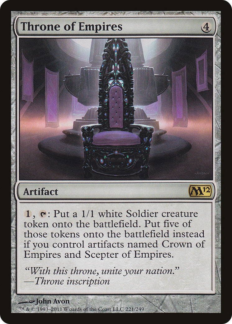 Throne of Empires (M12-221) -  Foil