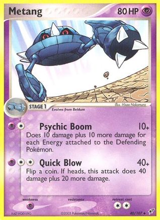 Metang 40/107 - Reverse Holofoil