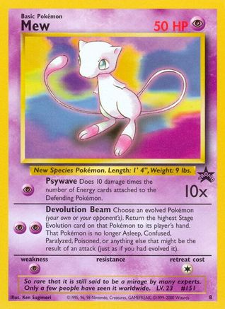 Mew (8) 8/53 -