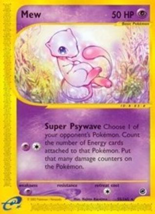 Mew (55) 55/165 - Reverse Holofoil