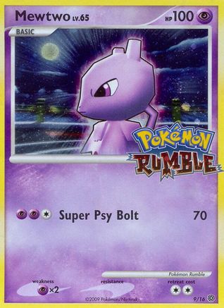 Mewtwo 9/16 - Holofoil