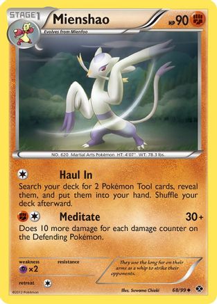 Mienshao 68/99 - Reverse Holofoil