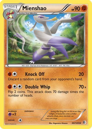 Mienshao 88/149 - Reverse Holofoil