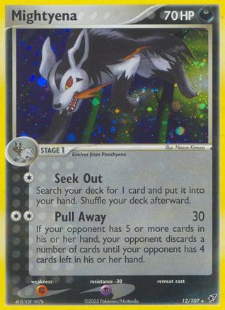 Mightyena 12/107 - Reverse Holofoil