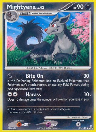 Mightyena 66/146 - Reverse Holofoil