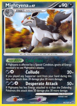 Mightyena 54/127 - Reverse Holofoil