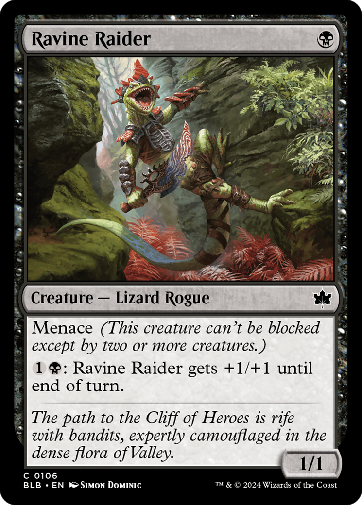 Ravine Raider (BLB-106) -  Foil