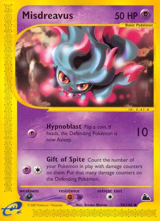 Misdreavus 39/144 - Reverse Holofoil