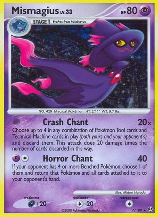 Mismagius 7/100 - Holofoil