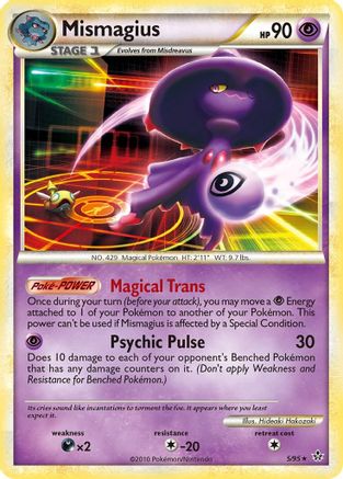 Mismagius 5/95 - Reverse Holofoil