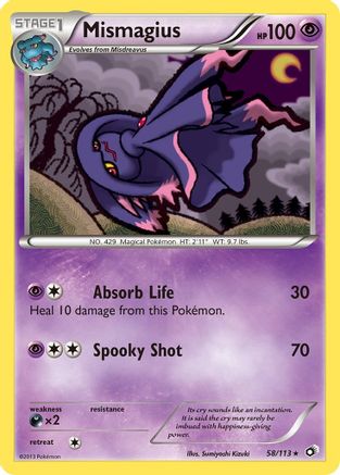 Mismagius 58/113 - Reverse Holofoil