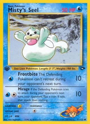 Misty's Seel 91/132 - 1st Edition